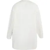 Usha Gebreid vest wit
