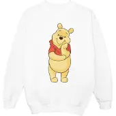 Disney Meisjes Winnie De Poeh Schattig Sweatshirt (Wit)