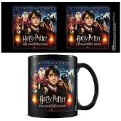 Harry Potter 20 jaar film magie mok (Zwart/Multikleurig)