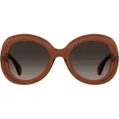 Moschino Brown SF Lens Bruine Ronde Zonnebril