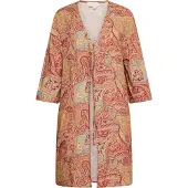 Usha Kimono beige / rood