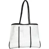 Faina Shopper zwart / zilver