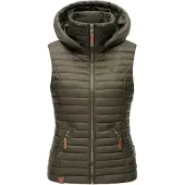 NAVAHOO Bodywarmer 'Shadaa' kaki