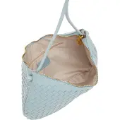 Usha Schoudertassen Dames rokerig blauw
