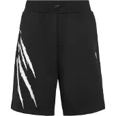 Plein sport Broek 'Scratch' zwart / wit