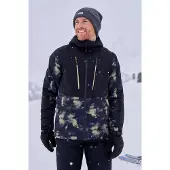 Mountain Warehouse Heren Infinite Extreme Waterdichte Ski jas (Kaki Groen)