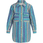 IZIA Overhemd jasje Meisje Veelkleurig blauw