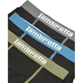 Lambretta Heren Classic Boxershorts (Set van 3) (Zwart)
