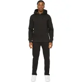 Duck and Cover Heren Chattamere Hoodie & Broek Set (Zwart)