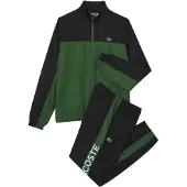Lacoste Heren Bedrukt Tennis Trainingspak Set (Groen)