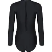 Mountain Warehouse Dames/Dames Sydney Eéndelig Zwempak Met Lange Mouwen (Zwart)