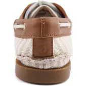 Sperry Authentiek Origineel Textiel Vrouwen Wit/Natuurlijk Standaard Bootschoenen