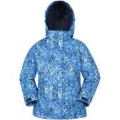 Mountain Warehouse Ski jas voor kinderen/kleuters Sneeuwklokje aquarel (Blauw)
