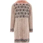 Faina Vest Dames roze/zwart