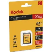 Kodak Ultra Performance 650X 32GB SDHC-kaart - 4K Ultra HD - UHS-I U3 - Class 10 - V30 - SDHC Geheugenkaart