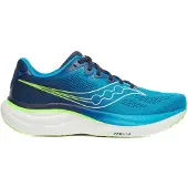 Saucony Loopschoen 'Ride 19' navy / hemelsblauw / limoen