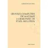 Slatkine Reprints Oeuvres completes de madame la baronne de stael-holstein,3