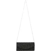 Faina Clutch zwart / zilver