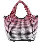 FELIPA Handtas pink / zwart / zilver