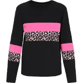 Faina Shirt pink / zwart / wit
