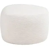 House Nordic Hocker Milo | ribfluweel wit 55x39x40 cm hockers | NADUVI