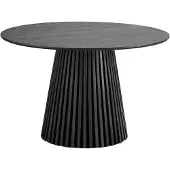 House Nordic Eettafel Osaka Zwart Ø120cm