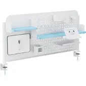 En.casa Bureau organizer Sauda wit en blauw []
