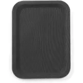 Hendi Antislip rechthoekig dienblad 20x28 cm - zwart