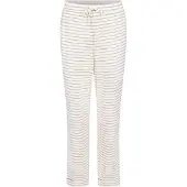 Hunkemoller Pyjamabroek 'Essential' bruin / wit