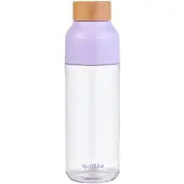 Quokka , Herbruikbare Waterfles 720ml in Ecozen Ice Collectie met Houten Dop, Lilas