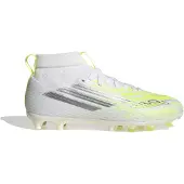Adidas Sportschoen 'F50 Sparkfusion League' geel / zilvergrijs / wit