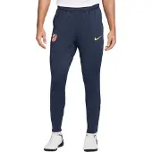 Nike Atletico Madrid Strike Trainingsbroek 2025-2026 Donkerblauw Geel