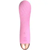 Cuties Mini - oplaadbare waterdichte spiraal vibrator - roze