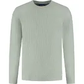 HUGO Nuwolo 10268873 Blue T-shirt Met Lange Mouwen