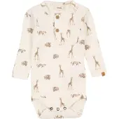 Lil´ Atelier Rompertje/body 'NBMGAYO' beige / cappuccino / wit