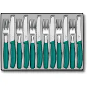 Victorinox Swiss Classic Tafelset 12st - Groen - Kartel