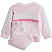 Adidas Trainingspak 'Seasonal Essentials Tiberio' pink / rosa / wit