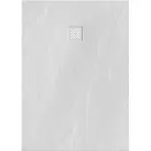 Brauer Asteroid Douchebak Mineraalmarmer - 140x100cm - Mat Wit - Mineraalmarmer - Douche, Douchebakken - 8720359378118