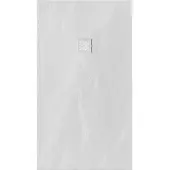 Brauer Asteroid Douchebak Mineraalmarmer - 160x90cm - Mat Wit - Mineraalmarmer - Douche, Douchebakken - 8720359378071
