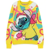 Lilo & Stitch Disney - Stitch Kersttrui - M - Geel