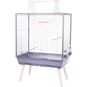 Zolux vogelkooi neolife grijs 81x48x130 cm