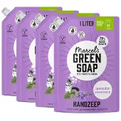 Marcel's Green Soap Handzeep Navulling - Grootverpakking - Lavendel & Rozemarijn - 4 x 1L