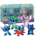 Just Play Disneys Lilo & Stitch Verzamelbare Stitch-figurenset 5-delig kinderspeelgoed voor kinderen vanaf 3 jaar van
