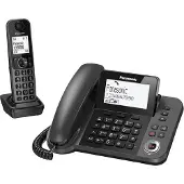 Panasonic KX-TGF320EXM, Telefoon, Zwart