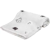 Trixie deken mimi softpluche lichtgrijs - 70x50x3 cm