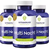 Vitakruid Multi Nacht HD 100% Vegan (90 tabletten)