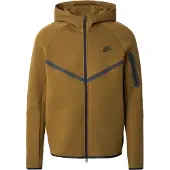Nike Sweatvest 'Tech Fleece' olijfgroen / zwart