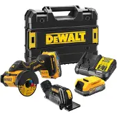 DeWalt DCS438E2T Accu slijpmachine 76mm 18V XR 1.7Ah POWERSTACK in TSTAK