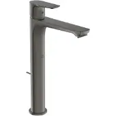 Ideal standard Connect Air - Slim wastafelkraan met waste, BlueStart, Magnetic Grey A7026A5