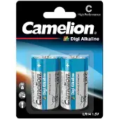 Camelion Digi Alkaline Baby C batterijen - 2 stuks